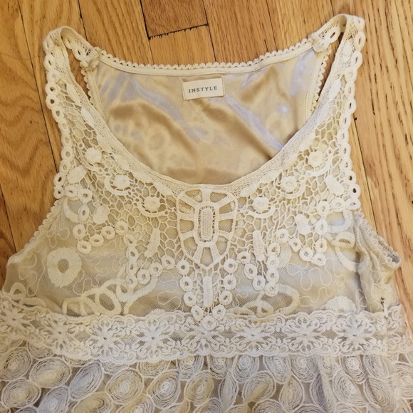 Boho Lace Mini Dress - Picture 8 of 8